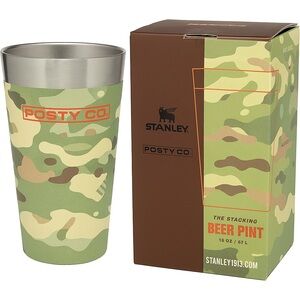 Stanley x PostyCo Limited Edition Stacking Beer Pint – Camo – New in Box